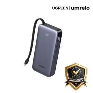 UGREEN PB536 Nexode 45W 20000mAh Power Bank with Built-in Cable