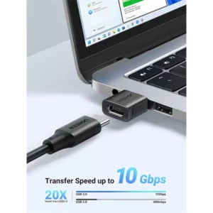 UGREEN US701 (45275) USB-A Male to USB-C Female Adapter Set (2 Pack) - Image 3