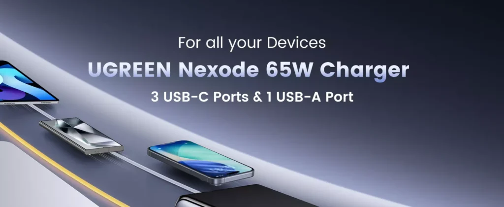 UGREEN X559 Nexode 65W 4-Port GaN Fast Charger