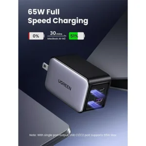 UGREEN X559 Nexode 65W 4-Port GaN Fast Charger (35530)