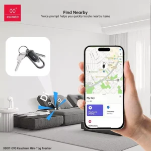 Xundd XDOT-090 Keychain Mini Tag Tracker with Apple Find My - Image 4