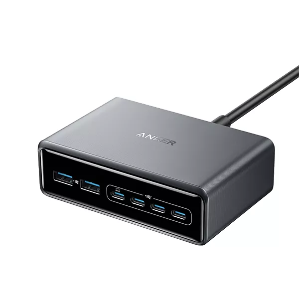 Anker Prime 200W 6 Ports GaN USB-C PD Charging Station (A2683)