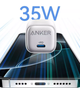 Anker Zolo 35W PD PPS GaN Charging Adapter – A2696