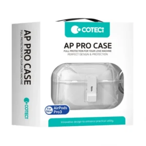 COTECI AirPods Pro 3 Diamond Transparent Case.