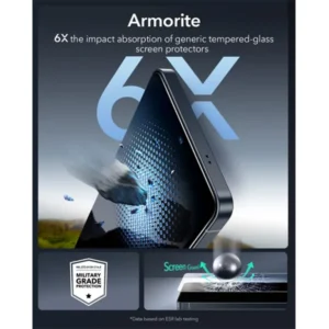 ESR Samsung Galaxy S26 Ultra Armorite Screen Protector - 2 Pack