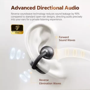 QCY Crossky C50 Clip On Earbuds - Image 2