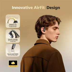 QCY Crossky R70 Open Ear Headphones with Hi-Res Audio & LDAC - Image 5