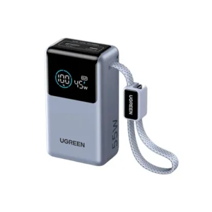 UGREEN Nexode 55W 10000mAh Power Bank with Built-in Cable