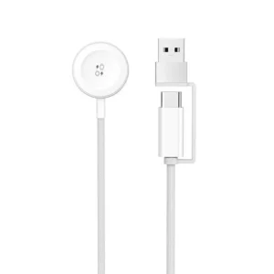 WIWU M9 2 in 1 iWatch Wireless Watch Charger