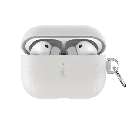 WiWU Apple Airpods Pro 3 True Genuine Leather Protective Case