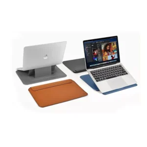 WiWU SKIN Ultra PU Leather Portable Stand Sleeve for Macbook