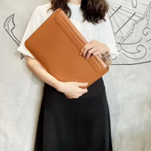 WiWU SKIN Ultra PU Leather Portable Stand Sleeve for Macbook - Image 6