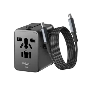 WiWU Wi-UA013 20W Universal Plug Adapter Cable Combo