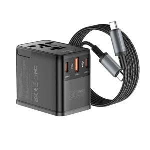 WiWU Wi-UA013 20W Universal Plug Adapter Cable Combo