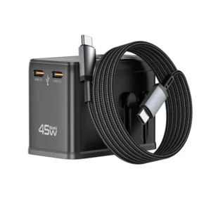 WiWU Wi-UA014 45W Universal Plug Adapter Cable Combo