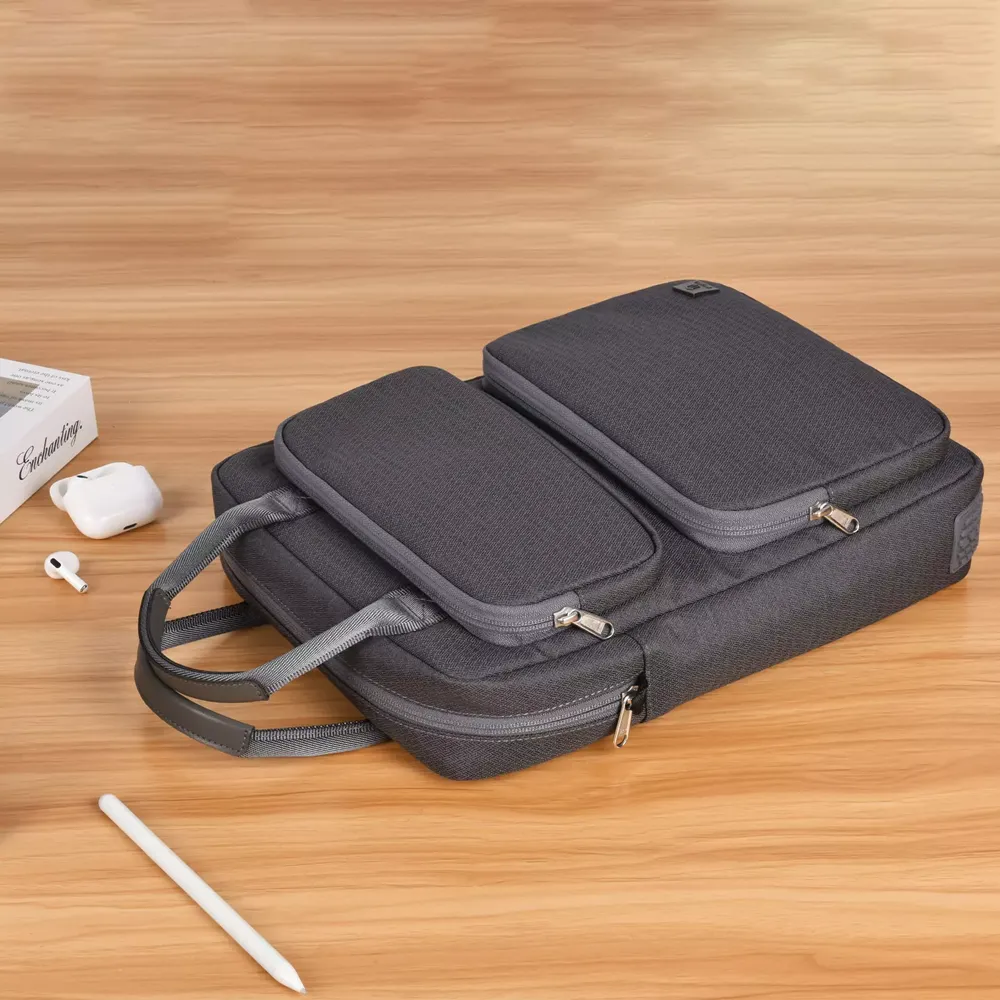 Alpha Vertical Double Layer Bag