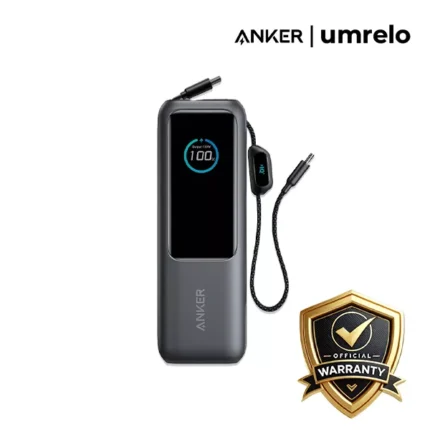 Anker 165W 25000mAh Laptop Power Bank with Built-in and Retractable Cables