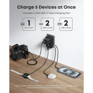Anker Nano 5-in-1 Travel Adapter