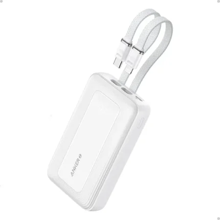 Anker Zolo Power Bank 20K Built-In USB-C and Lightning Cable (A1681)