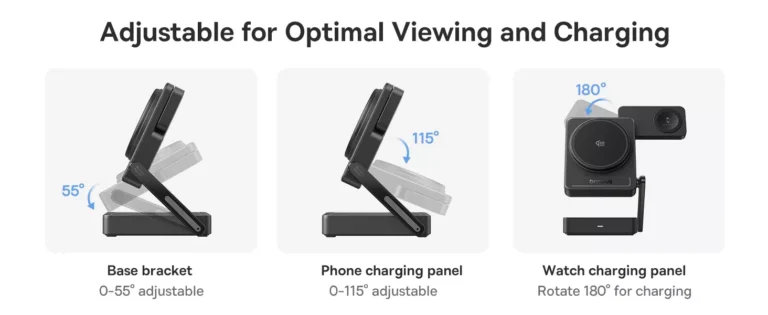 Baseus PicoGo AF21 3-in-1 Qi2.2 Wireless Charger