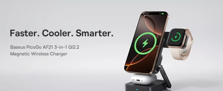 Baseus PicoGo AF21 3-in-1 Qi2.2 Wireless Charger