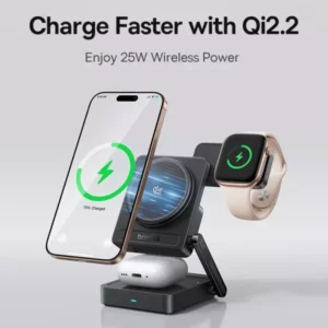 Baseus PicoGo AF21 3-in-1 Qi2.2 Wireless Charger - Image 5