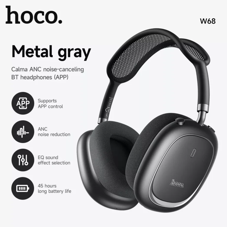Hoco W68 Calma ANC Bluetooth Headphone