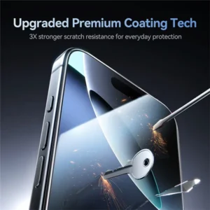 JOYROOM iPhone 17 Pro Max 2.5D HD Tempered Glass Screen Protector
