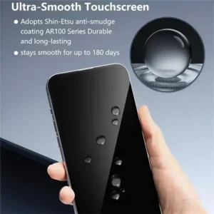 JOYROOM iPhone 16 Pro Max 2.5D Privacy Tempered Glass Screen Protector