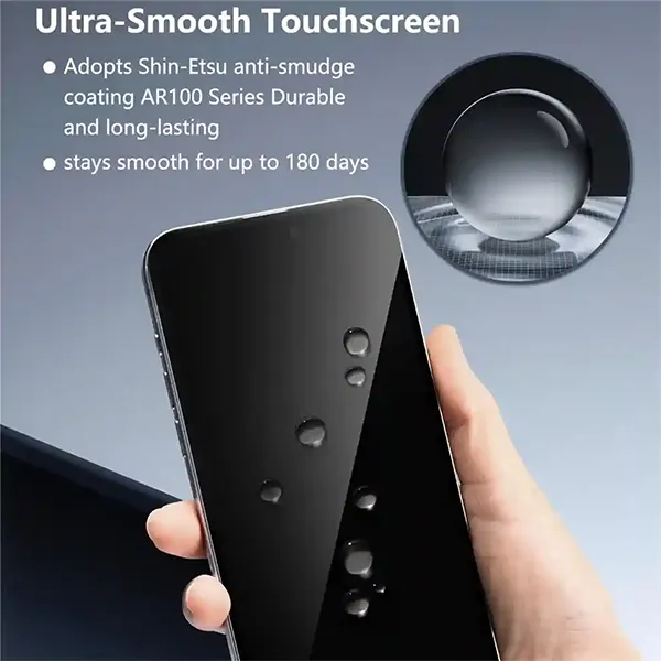 JOYROOM iPhone 16 Pro Max 2.5D Privacy Tempered Glass Screen Protector