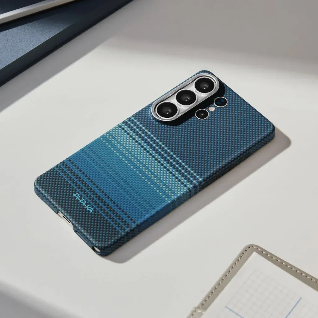 PITAKA Samsung Galaxy S26 Ultra Classic Ultra-Slim Moonrise Case (Aaron Button)
