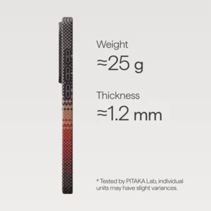 PITAKA Samsung Galaxy S26 Ultra Classic Ultra-Slim Sunset Case (Aaron Button)