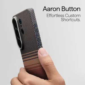 PITAKA Samsung Galaxy S26 Ultra Classic Ultra-Slim Sunset Case (Aaron Button)