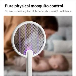 Qualitell C4 Electric Mosquito Swatter Bat