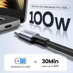 UGREEN L502 100W USB Type-C to Type-C Data Cable