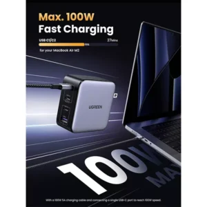 UGREEN Nexode 100W 4-Port PD GaN Fast Charger (15336) - Image 3