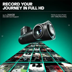 boAt HIVE Dashcam E1 1296P Full HD Dashcam - Image 3