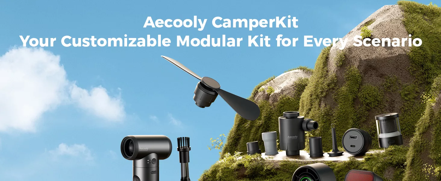 Aecooly CamperKit – 11-in-1 Modular Camping Companion