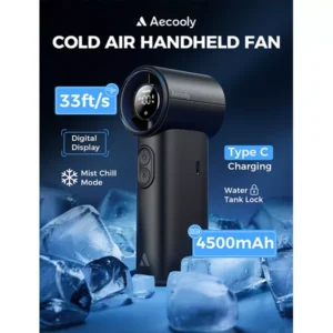 Aecooly Cold Air Portable Handheld Mist Fan - Image 3