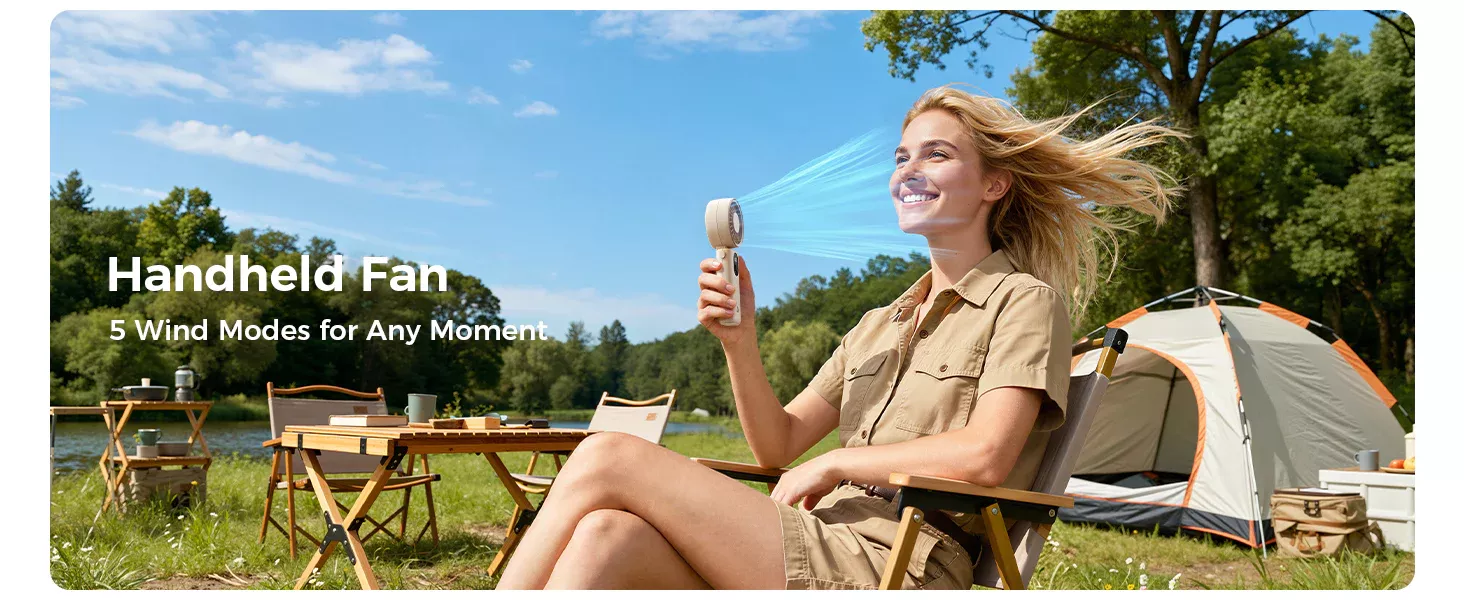 Aecooly Halo 04 Portable Handheld Fan (PE02)
