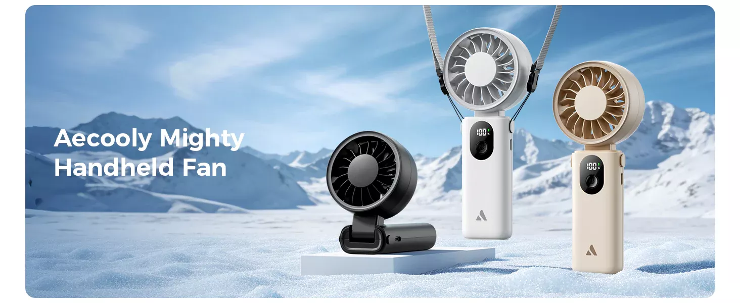 Aecooly Halo 04 Portable Handheld Fan (PE02)