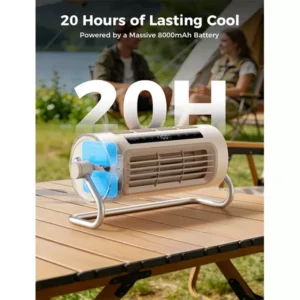 Aecooly TOWER 01 High Velocity Tower Fan 8000mAh - Image 3