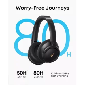 Anker SoundCore Q30 Hybrid Active Noise Cancelling Headphones - Image 4