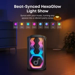 Anker Soundcore Rave 3S 200W AI Karaoke Party Speaker - Image 3