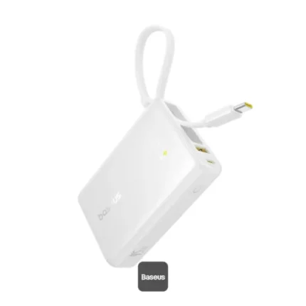 Baseus PicoGo 10000mAh 45W Power Bank with Built-in USB-C Cable