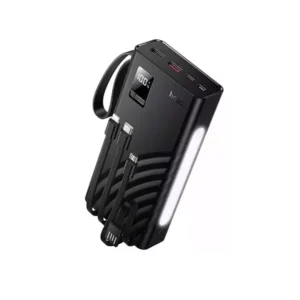 Hoco J155 20000mAh 22.5W Power Bank with Built in Cables