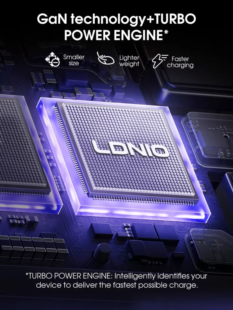 LDNIO SC3 10-in-1 100W GaN Desktop Charging Power Strip