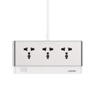 LDNIO SC3 10-in-1 100W GaN Desktop Charging Power Strip - Image 3