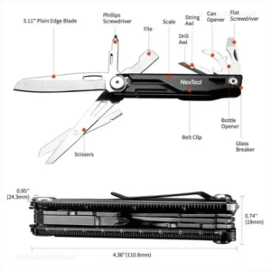 NEXTOOL 12-in-1 EDC Multi-function Knife NE20224 - Image 4