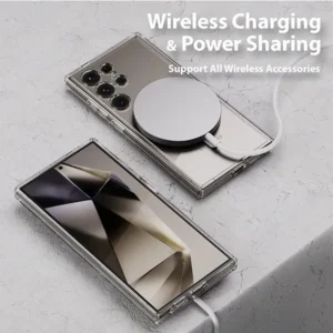 Samsung Galaxy S24 Ultra Hard PC Clear Magsafe Case